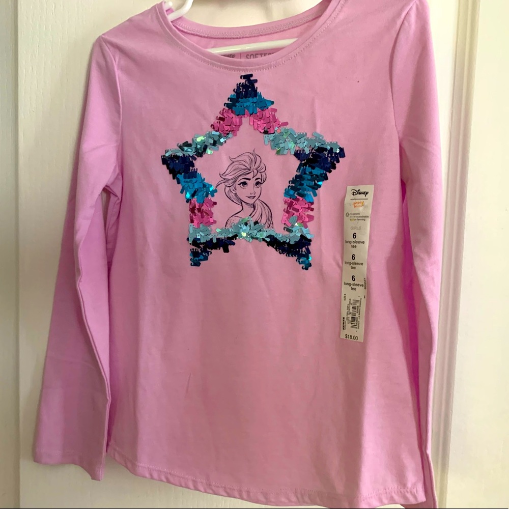 NWT size 6 girl’s Disney’s Frozen tee